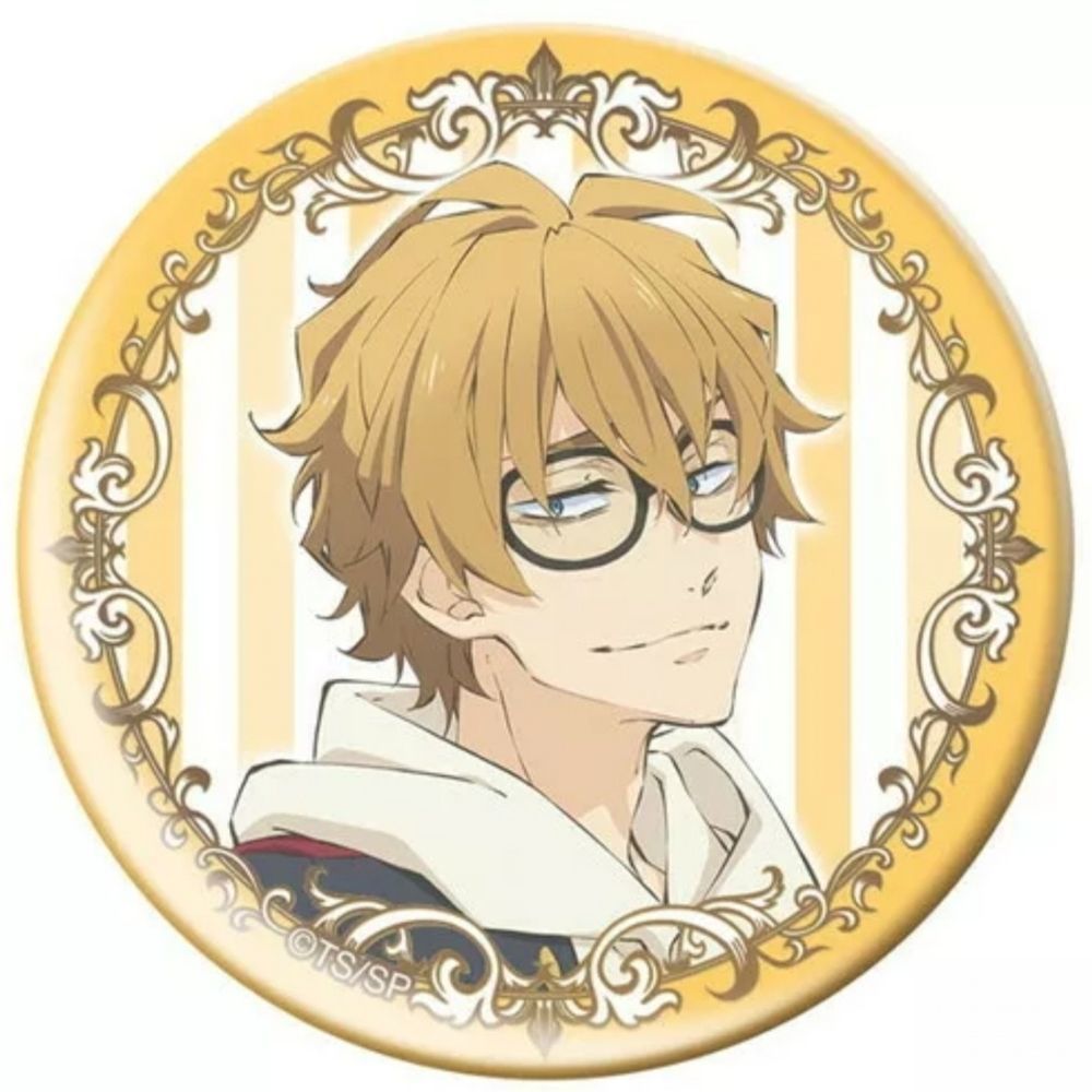 Movic Skating Leading Stars Character Badge Hayato Sasugai